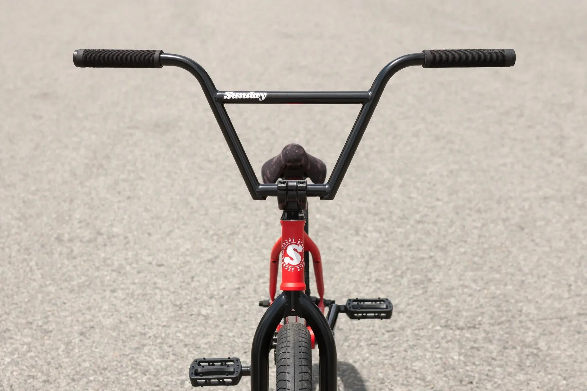 Sunday 2023 Forecaster Brett Silva Signature 20.75″ Complete BMX Bike - Matte Fire Engine Red