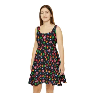 Super Heroes Women's Skater Dress