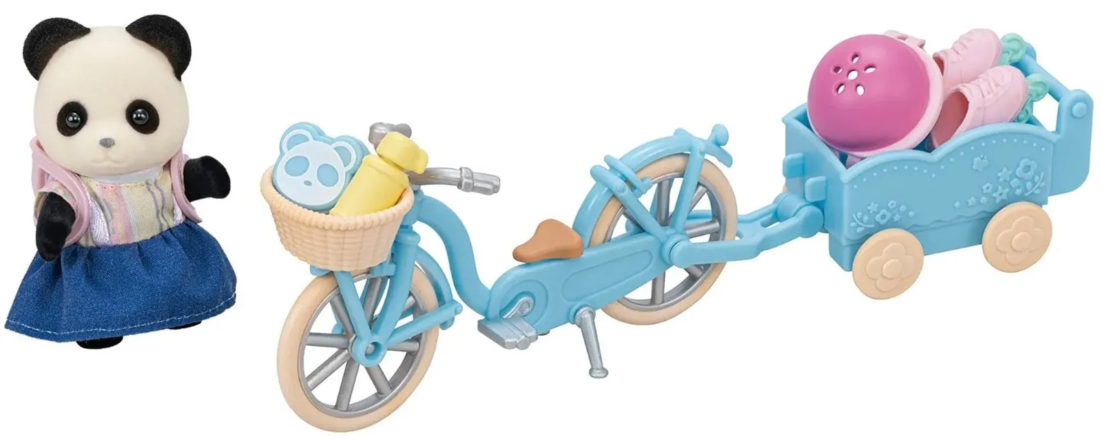 Sylvanian Families: Cycle & Skate Set - Panda Girl