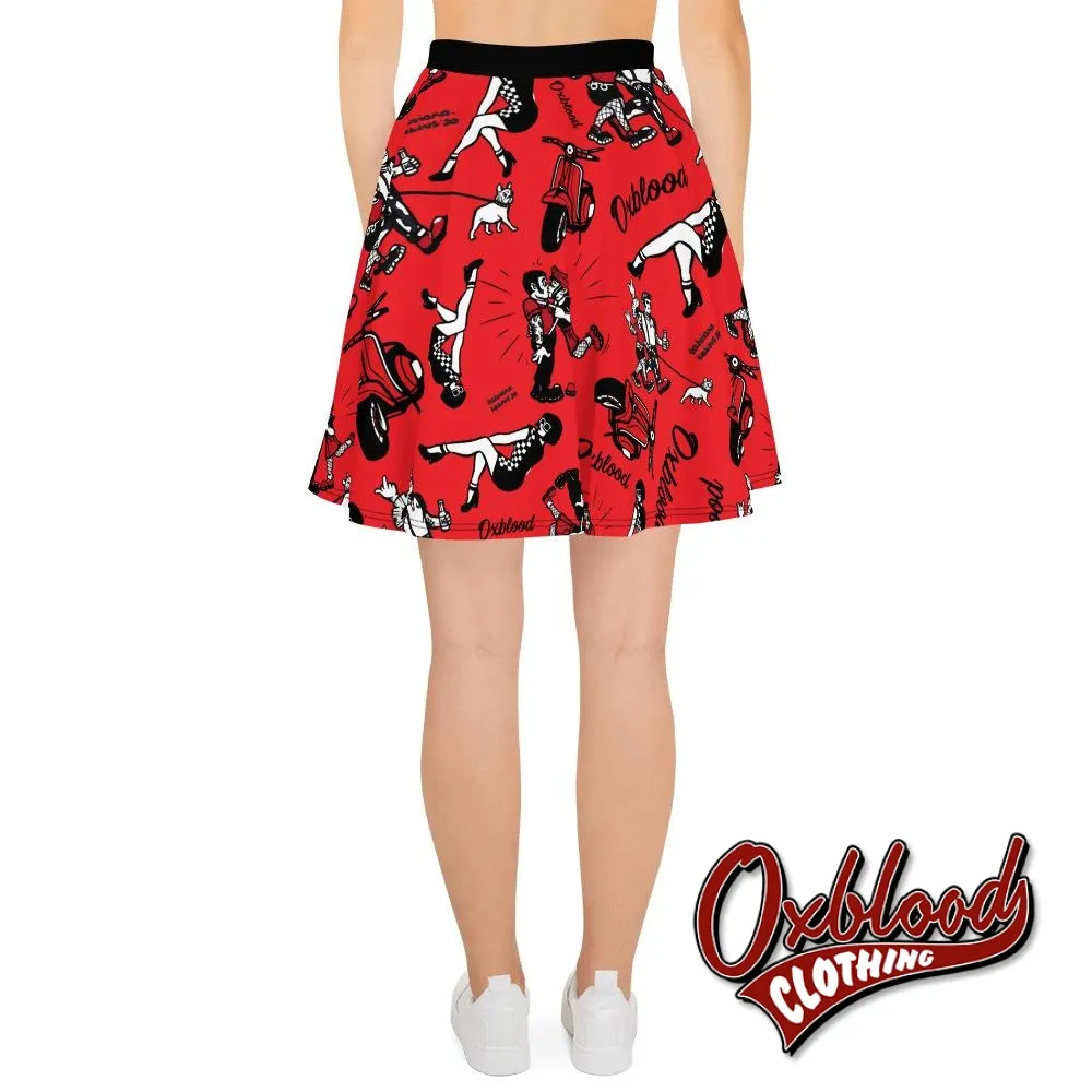 Tatsiana Skater Skirt - Scooter Girl Fashion