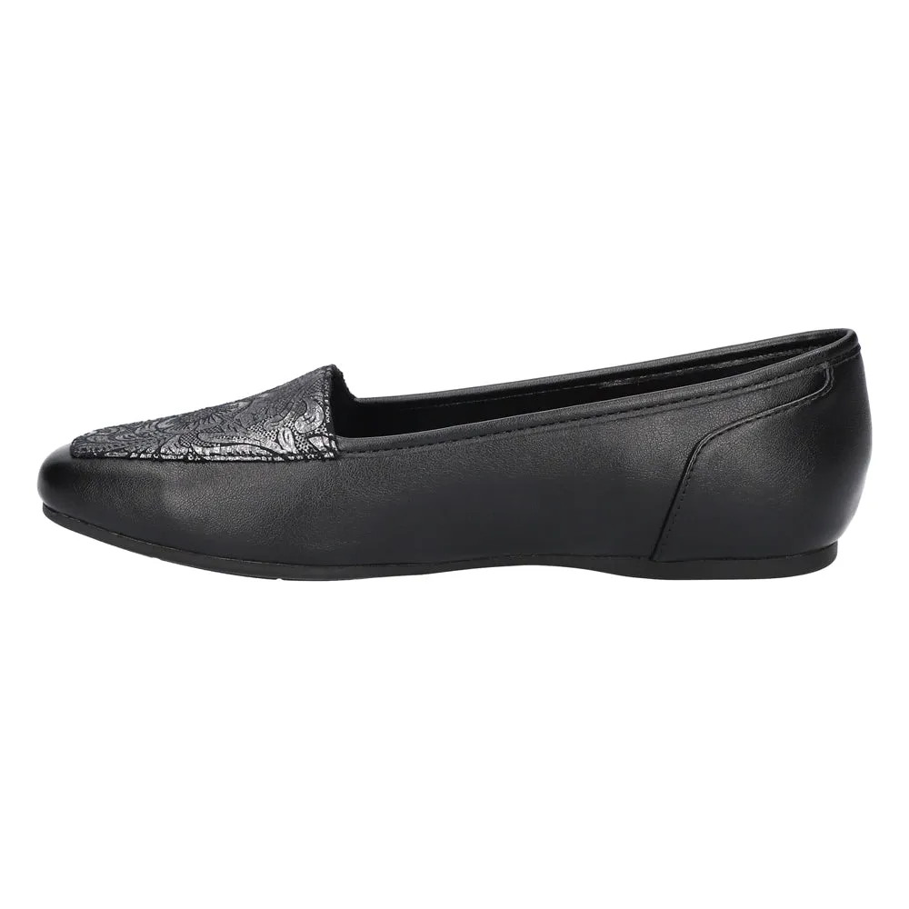 Thrill Metallic Slip On Flats