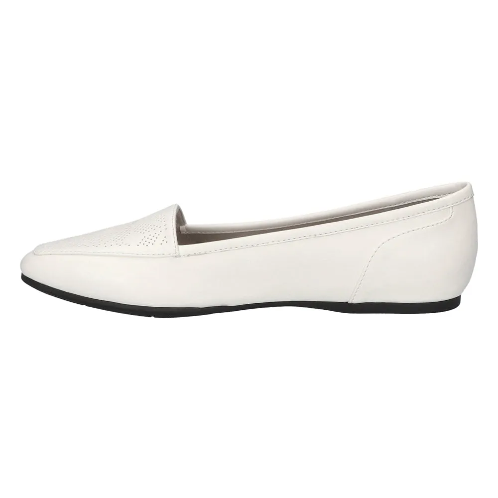 Thrill Perforated Slip On Flats