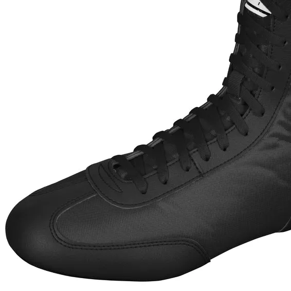 TITLE Speed-Flex Encore Mid Boxing Shoes Boots US 8-10 TBS1 Black