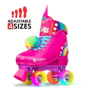 TROLLS Poppy - Size Adjustable Roller Skates