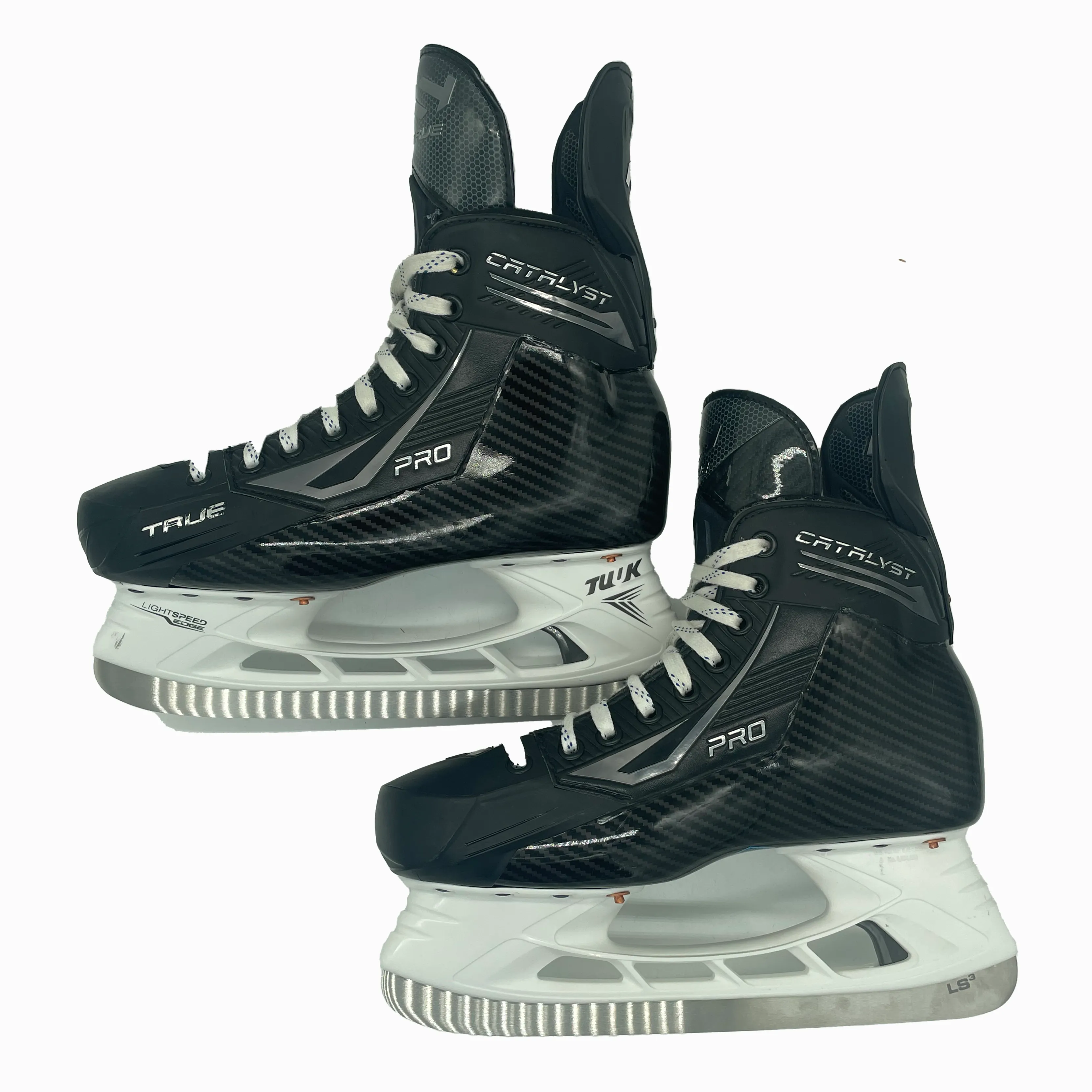 True Catalyst Pro Custom Pro Stock Skates - Size 7R - Connor Carrick (AHL)