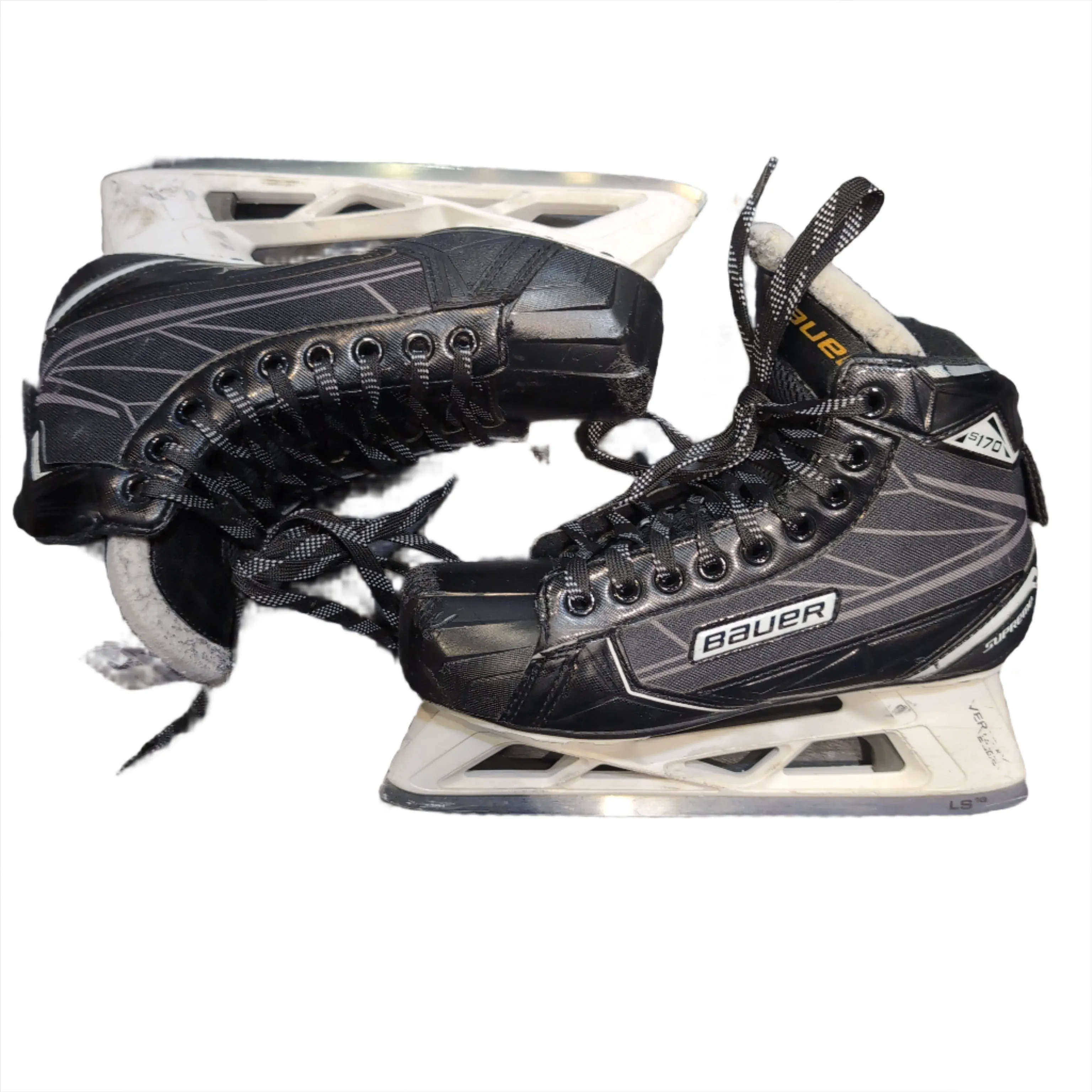 Used Bauer Supreme S170 JR 5.5D Goalie Skates