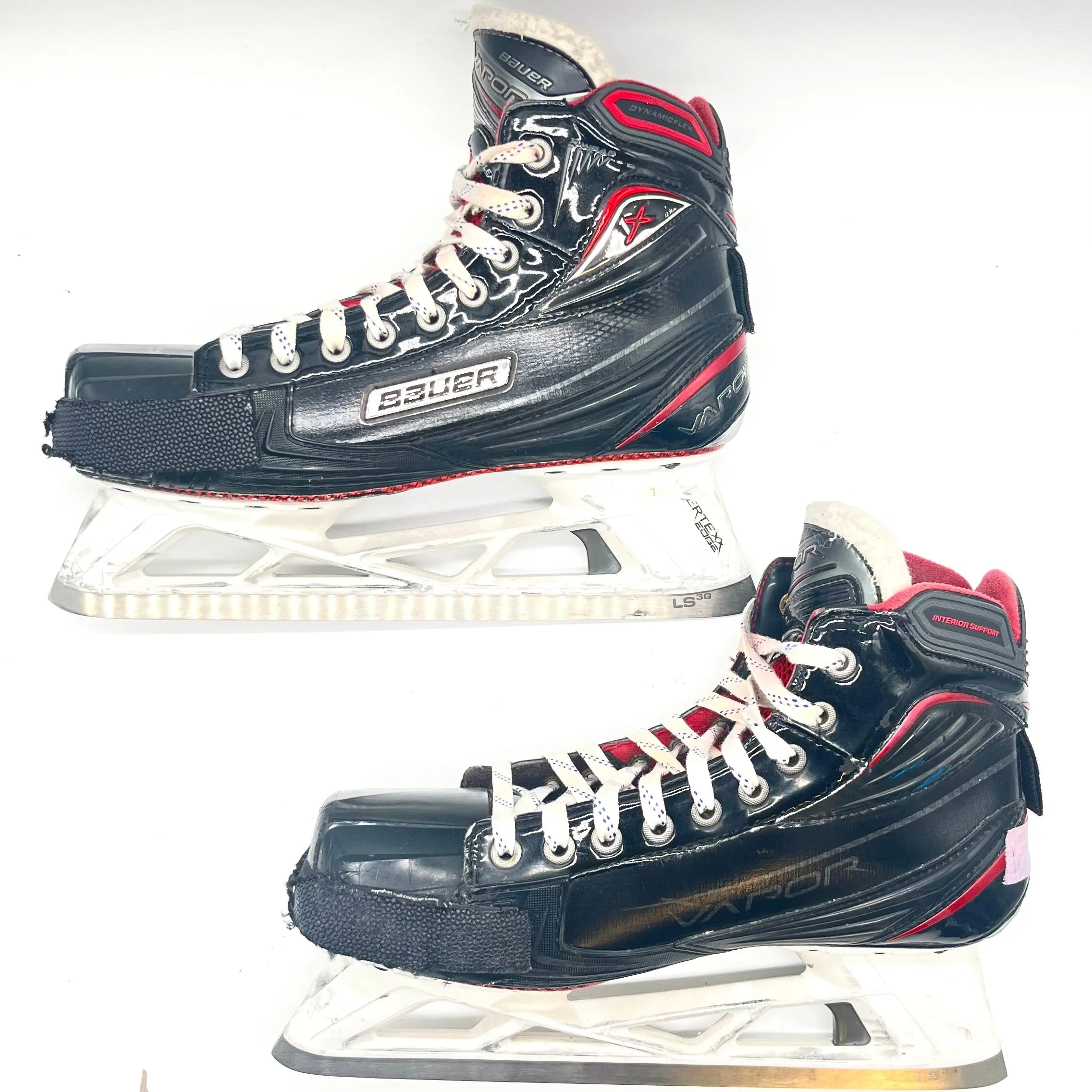 Used Bauer Vapor 1X Pro Stock Goalie Skate - Size 9.5