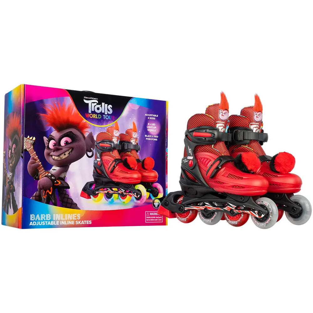 Warehouse Deal | TROLLS - Size Adjustable Inline Skates