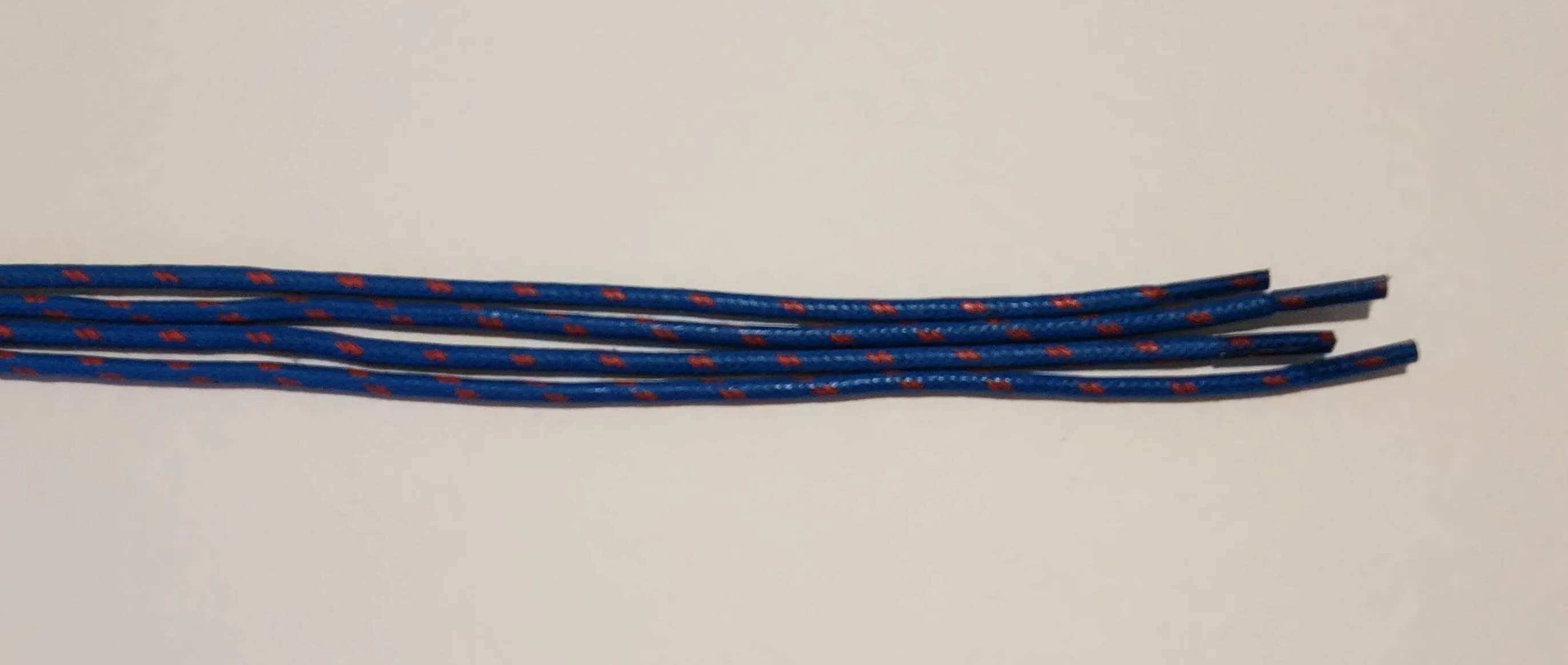 Waxed Cotton Dress Shoelaces