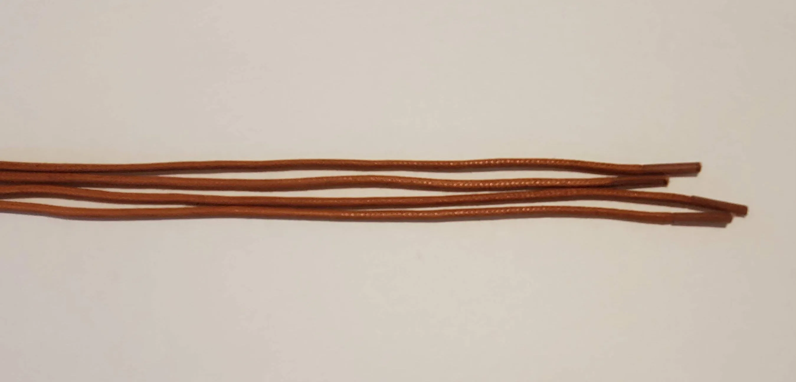 Waxed Cotton Dress Shoelaces