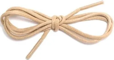 Waxed Cotton Dress Shoelaces