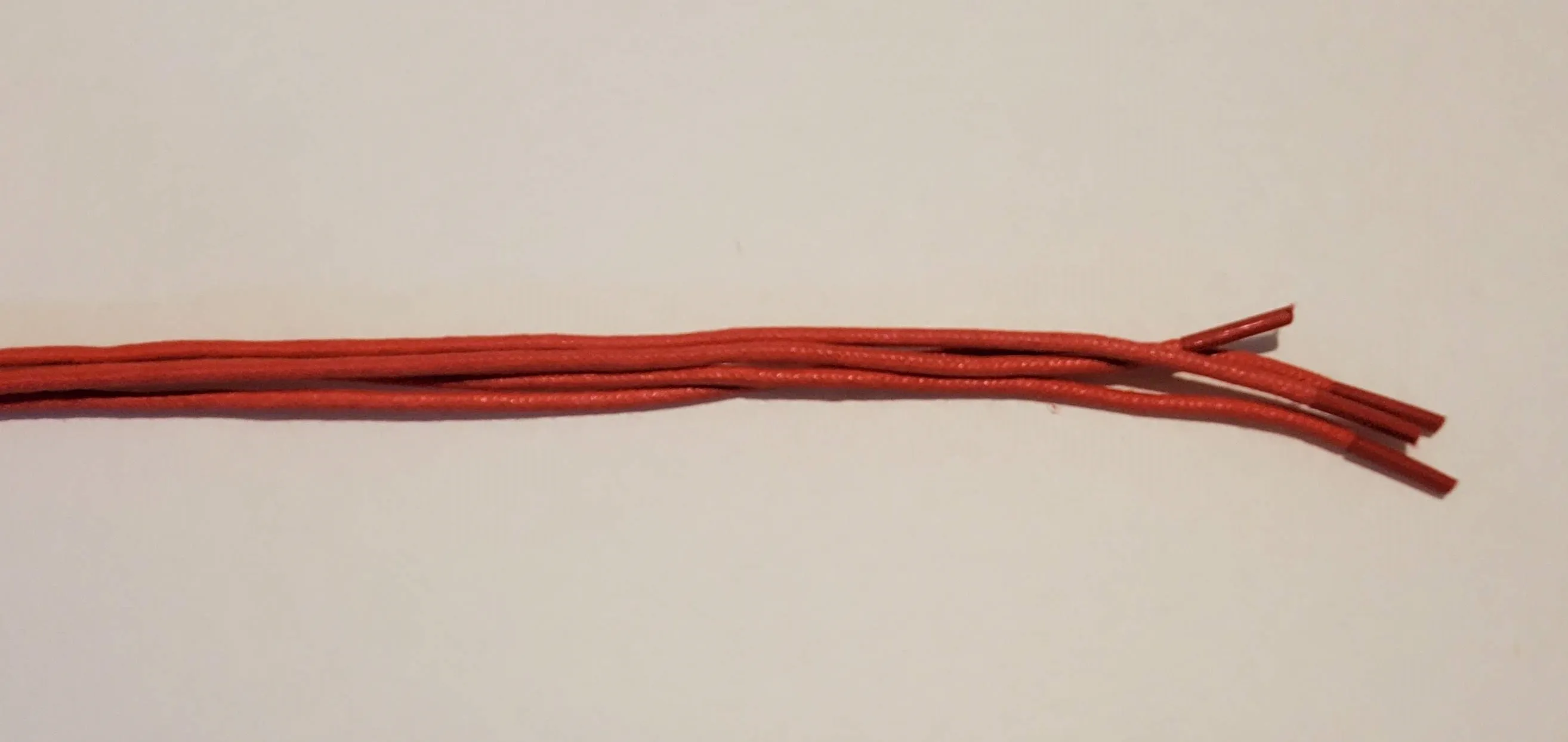 Waxed Cotton Dress Shoelaces