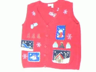 Winter Wonderlands-Large Christmas Sweater